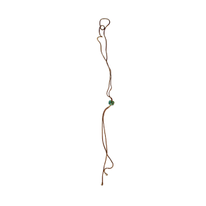 ID114 COLLANA REGOLABILE CON PIETRA COLOR TIFFANY ELEGANZA DORATA MADE IN ITALY
