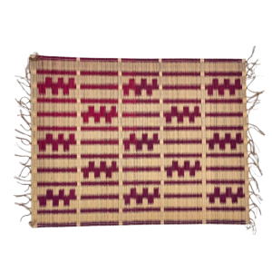 AT117 TOVAGLIETTA DOUBLE-FACE COLOR ROSSO E BEIGE